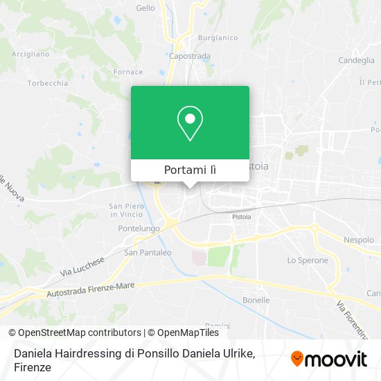 Mappa Daniela Hairdressing di Ponsillo Daniela Ulrike