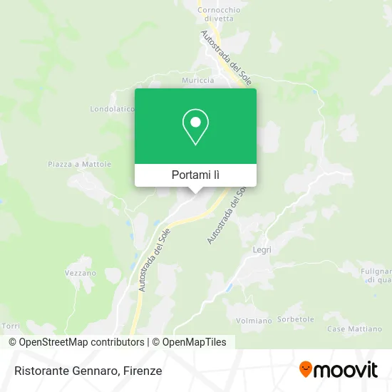 Mappa Ristorante Gennaro