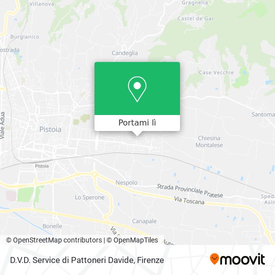 Mappa D.V.D. Service di Pattoneri Davide