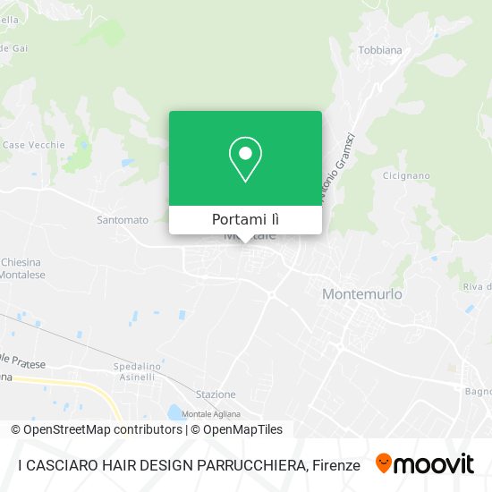 Mappa I CASCIARO HAIR DESIGN PARRUCCHIERA
