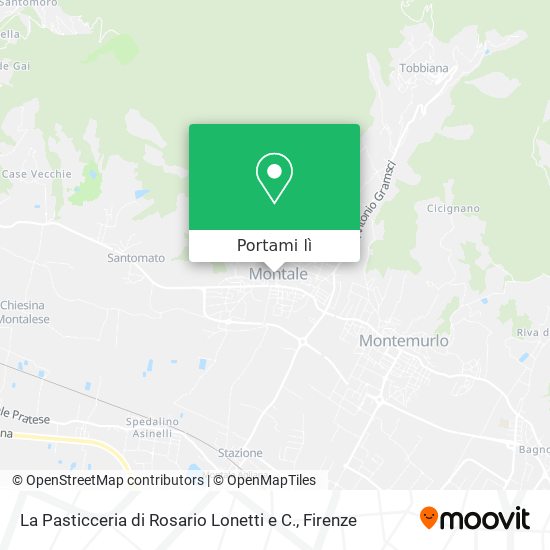 Mappa La Pasticceria di Rosario Lonetti e C.