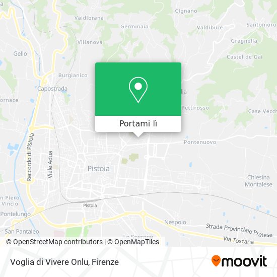 Mappa Voglia di Vivere Onlu