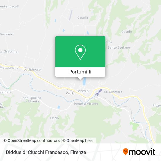 Mappa Diddue di Ciucchi Francesco