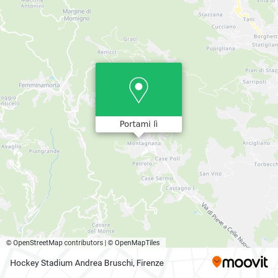 Mappa Hockey Stadium Andrea Bruschi