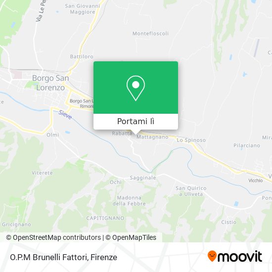 Mappa O.P.M Brunelli Fattori