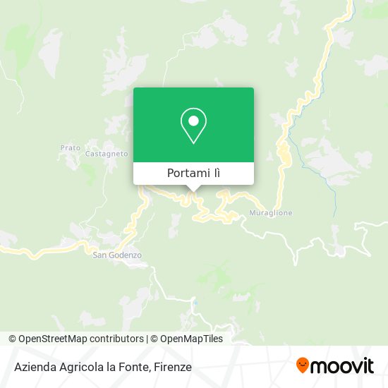 Mappa Azienda Agricola la Fonte