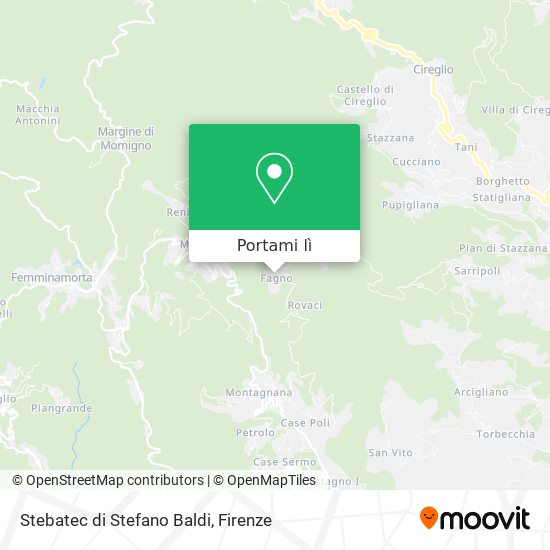 Mappa Stebatec di Stefano Baldi