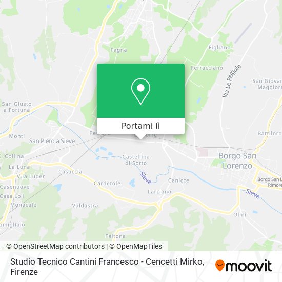 Mappa Studio Tecnico Cantini Francesco - Cencetti Mirko