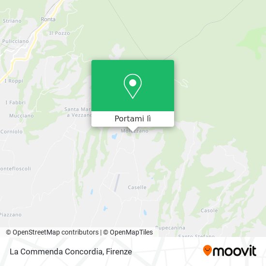 Mappa La Commenda Concordia