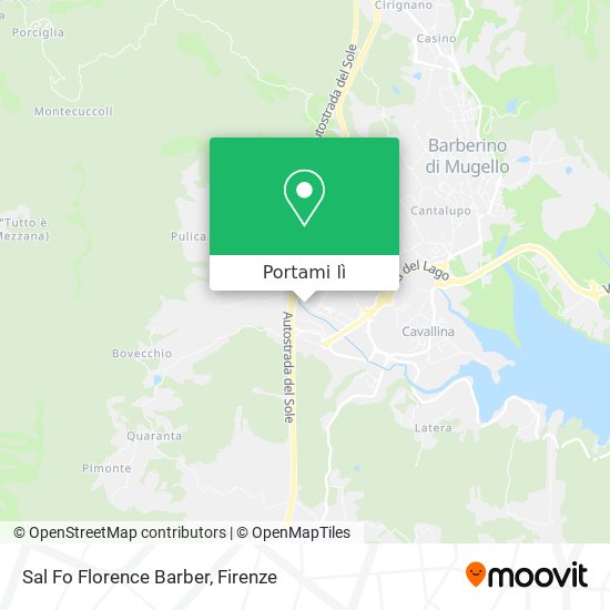 Mappa Sal Fo Florence Barber
