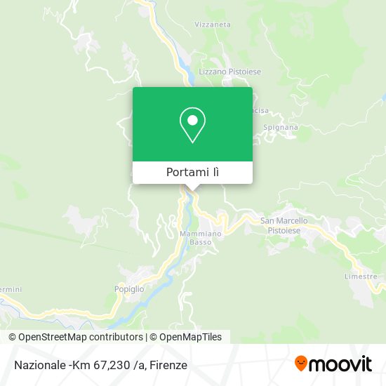 Mappa Nazionale -Km 67,230 /a