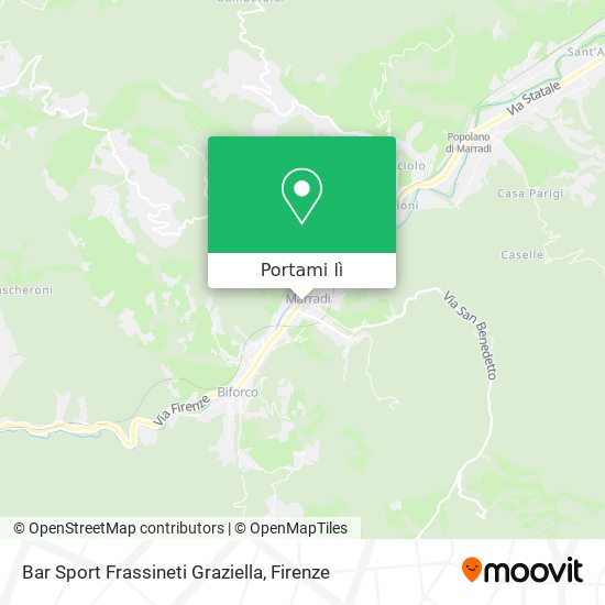 Mappa Bar Sport Frassineti Graziella