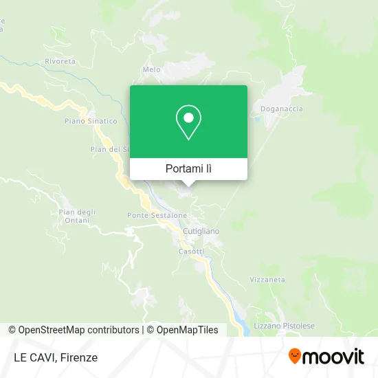 Mappa LE CAVI