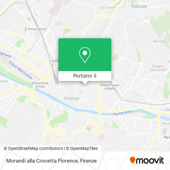 Mappa Morandi alla Crocetta Florence