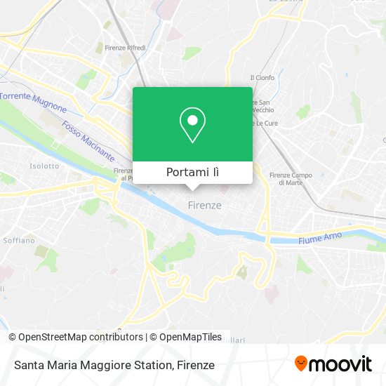 Mappa Santa Maria Maggiore Station
