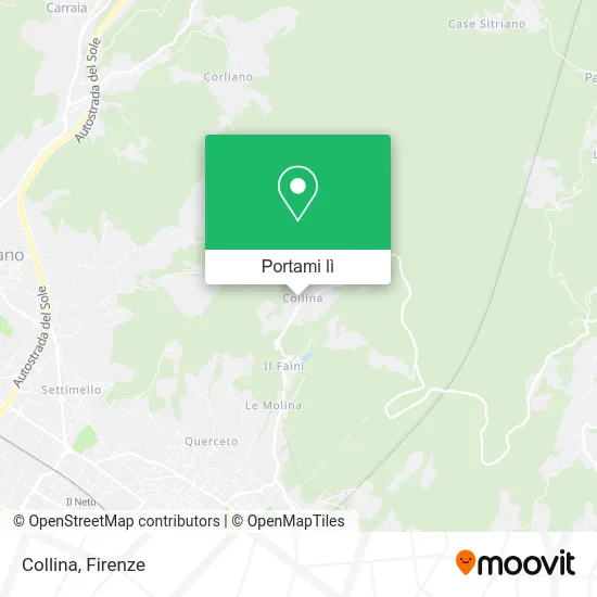 Mappa Collina