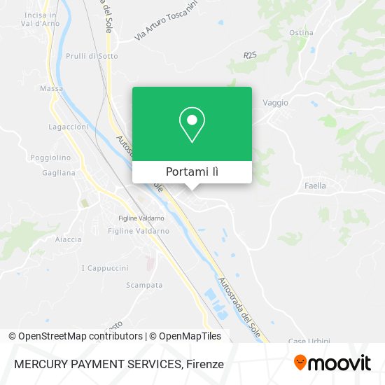 Mappa MERCURY PAYMENT SERVICES