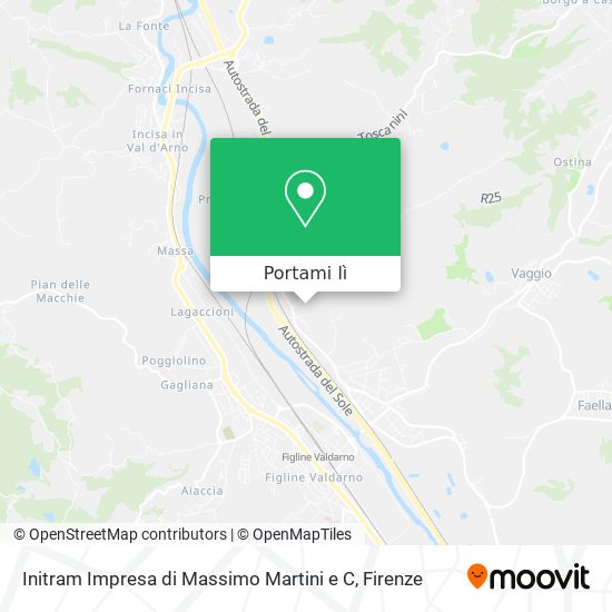 Mappa Initram Impresa di Massimo Martini e C