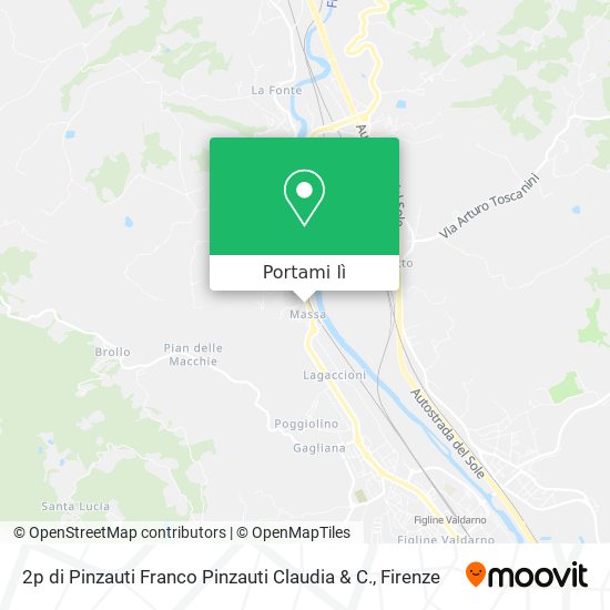 Mappa 2p di Pinzauti Franco Pinzauti Claudia & C.