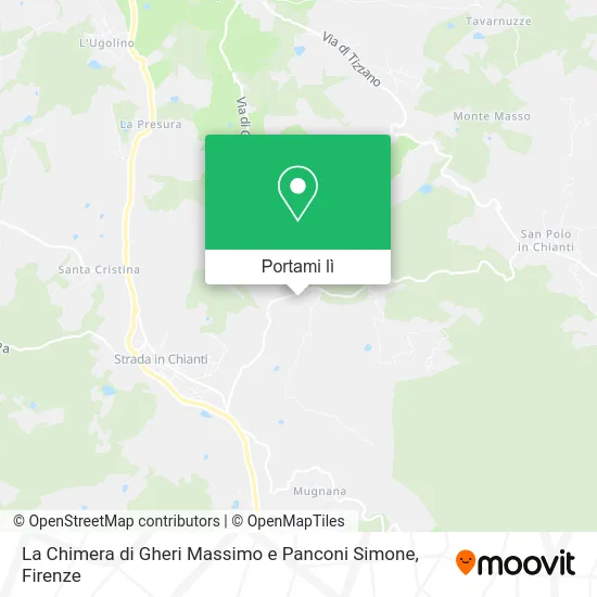 Mappa La Chimera di Gheri Massimo e Panconi Simone