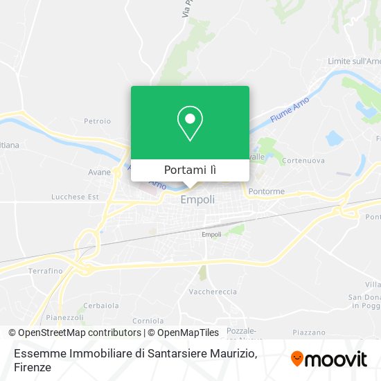 Mappa Essemme Immobiliare di Santarsiere Maurizio