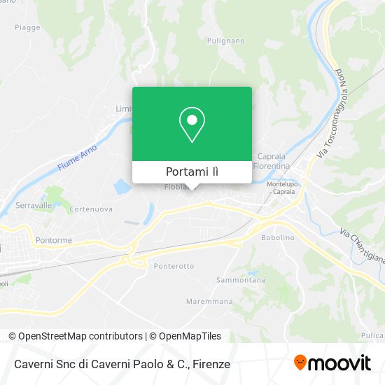 Mappa Caverni Snc di Caverni Paolo & C.