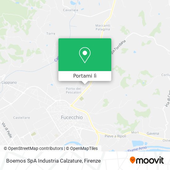 Mappa Boemos SpA Industria Calzature