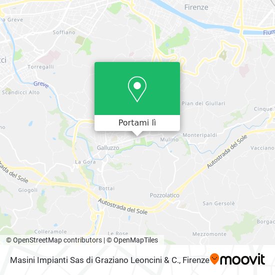 Mappa Masini Impianti Sas di Graziano Leoncini & C.