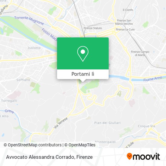 Mappa Avvocato Alessandra Corrado