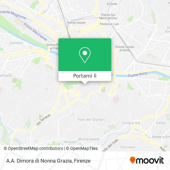 Mappa A.A. Dimora di Nonna Grazia