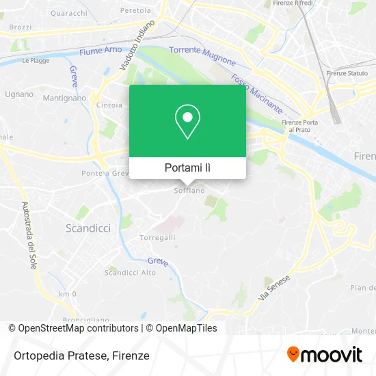 Mappa Ortopedia Pratese