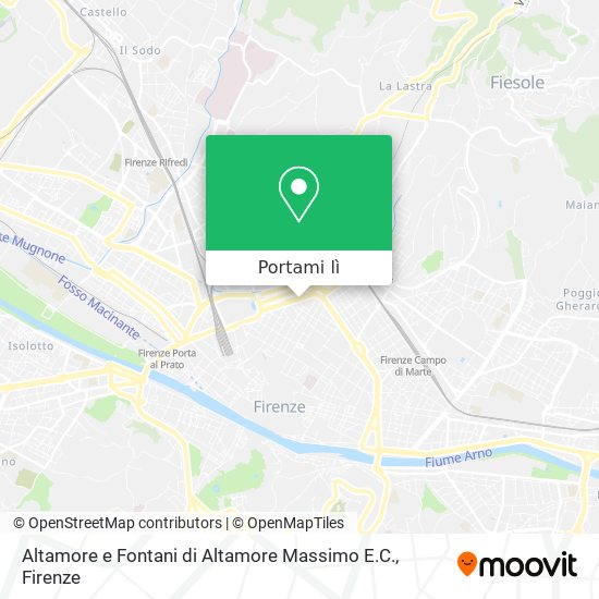 Mappa Altamore e Fontani di Altamore Massimo E.C.