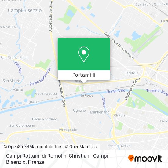 Mappa Campi Rottami di Romolini Christian - Campi Bisenzio