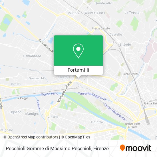 Mappa Pecchioli Gomme di Massimo Pecchioli