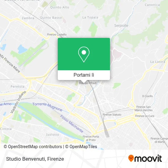 Mappa Studio Benvenuti