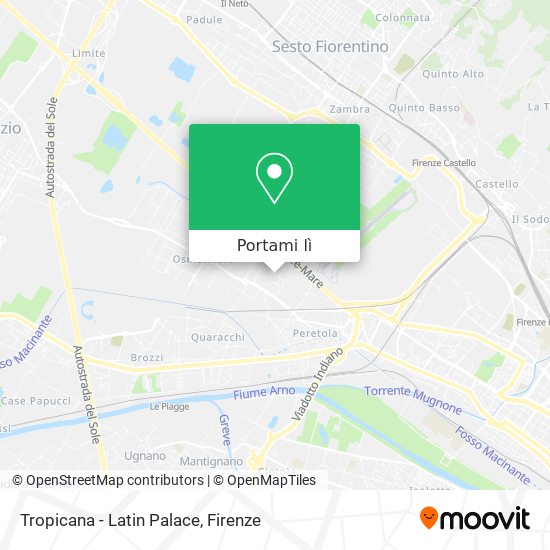 Mappa Tropicana - Latin Palace
