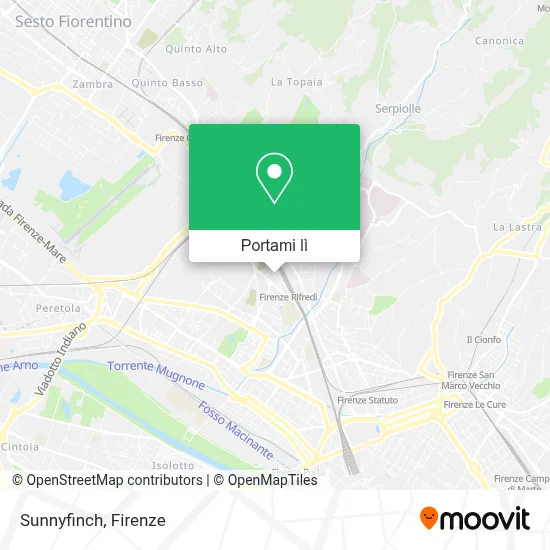 Mappa Sunnyfinch