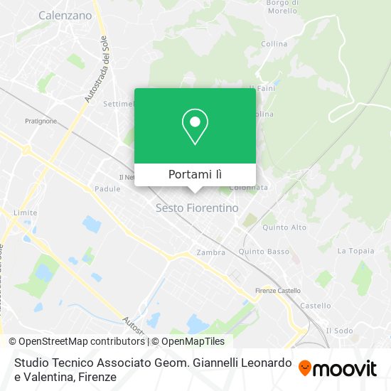 Mappa Studio Tecnico Associato Geom. Giannelli Leonardo e Valentina