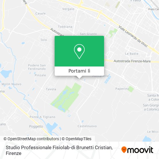 Mappa Studio Professionale Fisiolab-di Brunetti Cristian