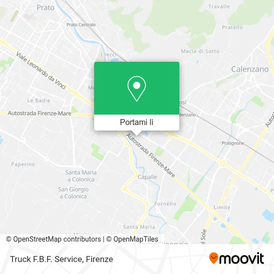 Mappa Truck F.B.F. Service