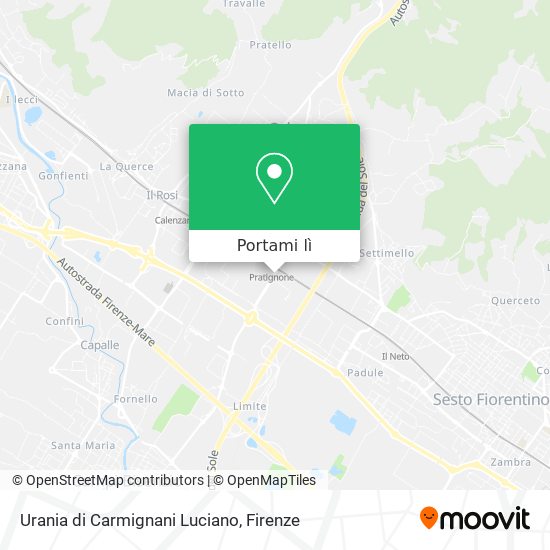 Mappa Urania di Carmignani Luciano