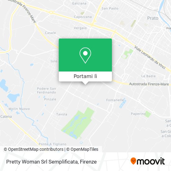 Mappa Pretty Woman Srl Semplificata