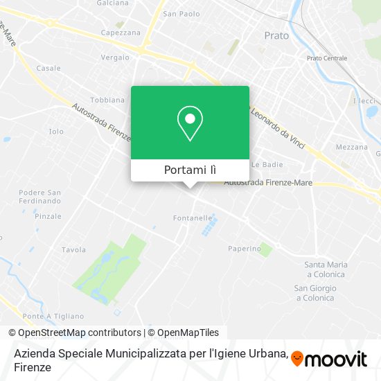 Mappa Azienda Speciale Municipalizzata per l'Igiene Urbana