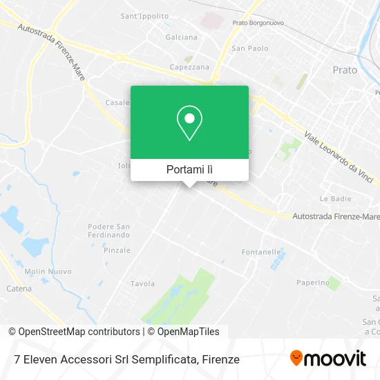 Mappa 7 Eleven Accessori Srl Semplificata