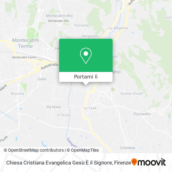 Mappa Chiesa Cristiana Evangelica Gesù È il Signore