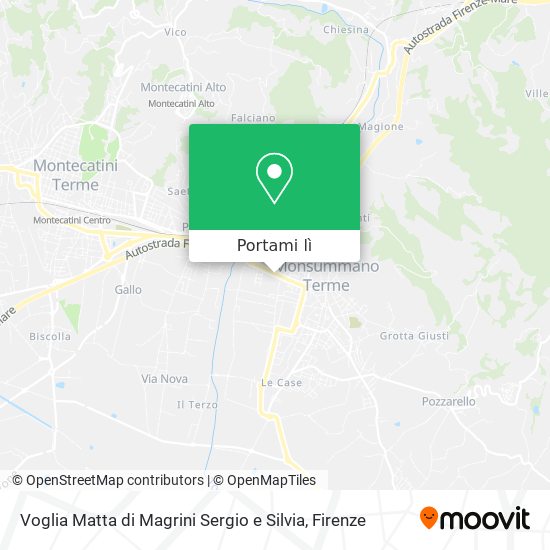 Mappa Voglia Matta di Magrini Sergio e Silvia