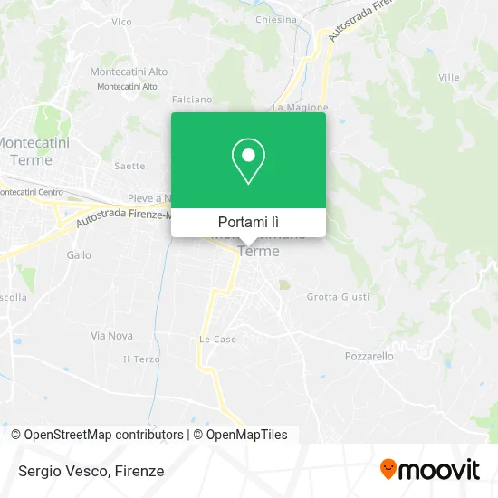 Mappa Sergio Vesco