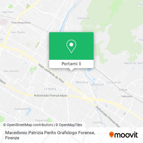 Mappa Macedonio Patrizia Perito Grafologo Forense