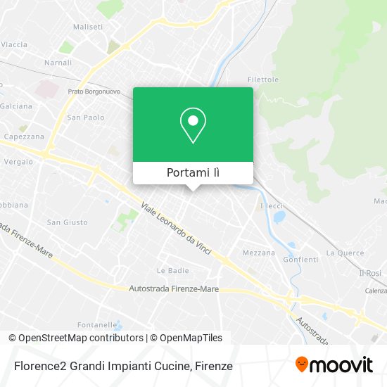 Mappa Florence2 Grandi Impianti Cucine