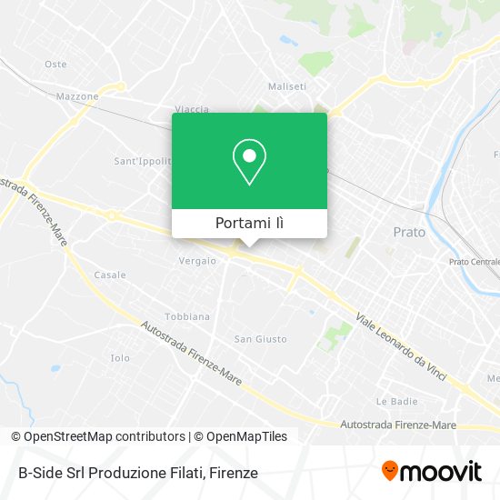 Mappa B-Side Srl Produzione Filati